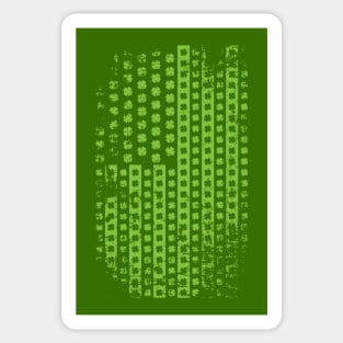 Saint Patrick's Day American Flag Design Party Costume Sticker